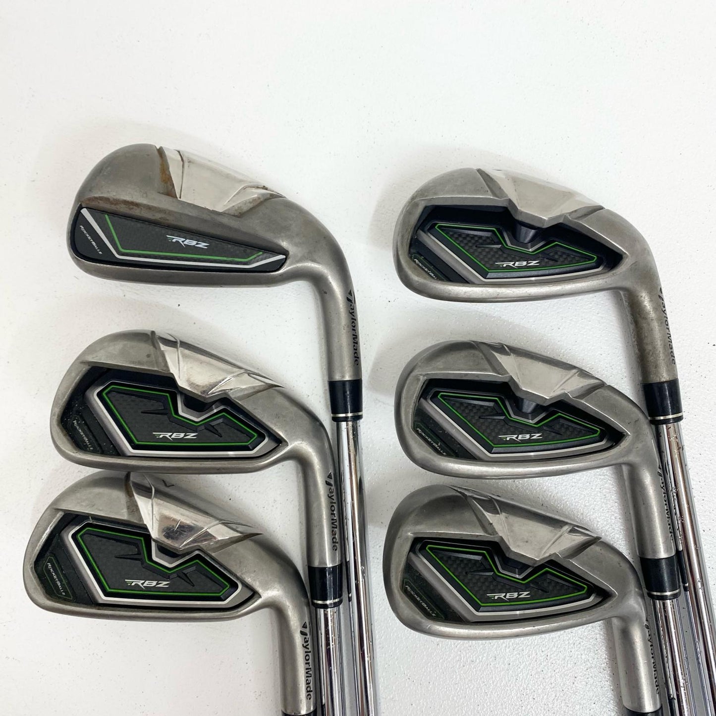【中古】【ゴルフ用品】 TaylorMade | テーラーメイド RBZ (2012)ｱｲｱﾝ6本セット 5-9.P 純正スチールシャフト フレックスS【加古川店】