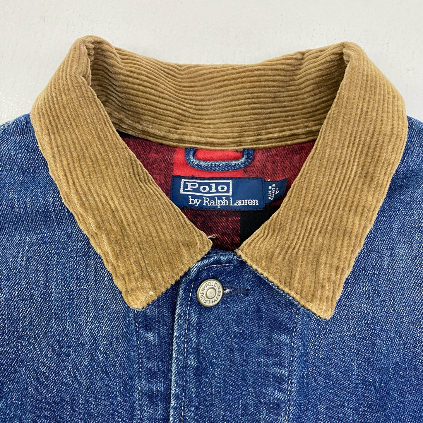【中古】POLO RALPH LAUREN | ポロ・ラルフローレン デニム JR-RL-NA3843 ブラック サイズ：L【加古川店】