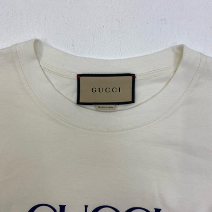 【中古】GUCCI | グッチ 国内正規品 長袖Ｔシャツ 581903 ホワイト サイズ：XS【加古川店】