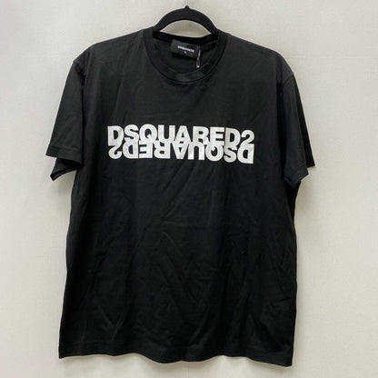 【中古】DSQUARED2 | ディースクエアード D2 ロゴプリント 半袖Ｔシャツ S74GD0635 ブラック サイズ：XL【加古川店】