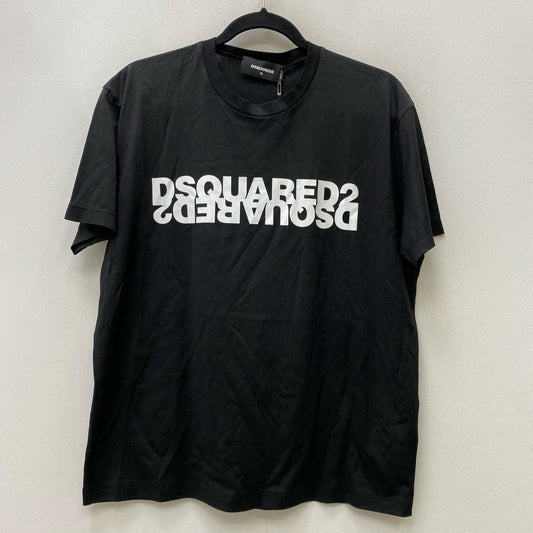 【中古】DSQUARED2 | ディースクエアード D2 ロゴプリント 半袖Ｔシャツ S74GD0635 ブラック サイズ：XL【加古川店】
