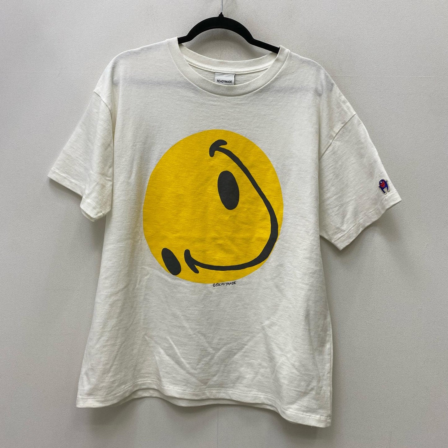 【中古】READYMADE | レディメイド COLLAPSED FACE T 半袖Ｔシャツ RE-CO-WH-00-00-143 ホワイト サイズ：M【加古川店】