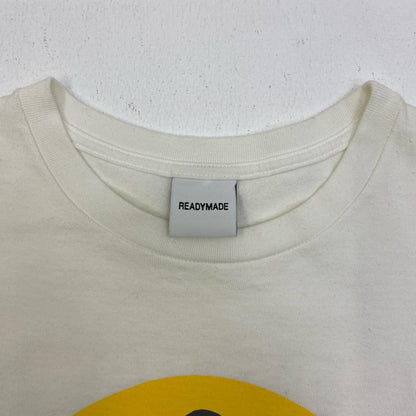 【中古】READYMADE | レディメイド COLLAPSED FACE T 半袖Ｔシャツ RE-CO-WH-00-00-143 ホワイト サイズ：M【加古川店】
