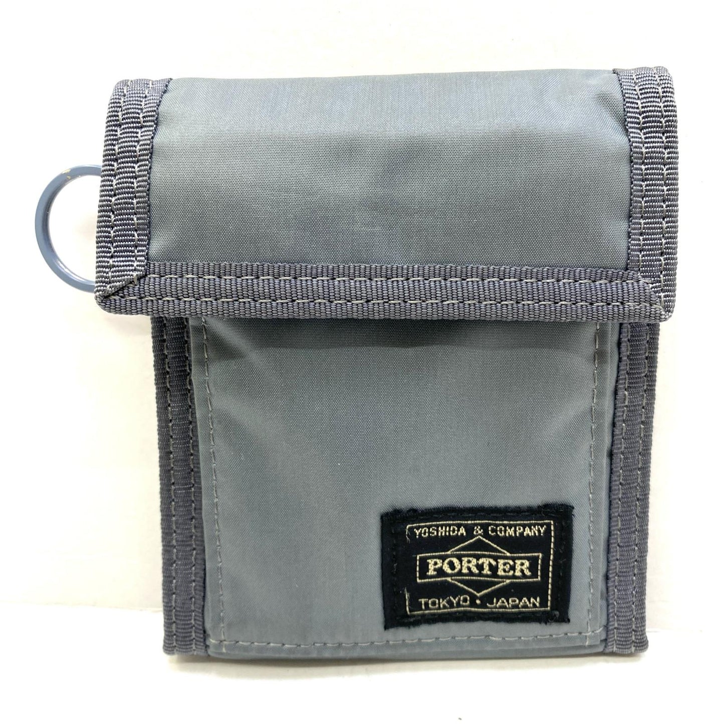 【中古】PORTER | ポーター CAPSULE:WALLET 三つ折り財布 555-06441 グレー【加古川店】