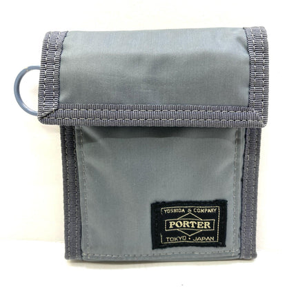 【中古】PORTER | ポーター CAPSULE:WALLET 三つ折り財布 555-06441 グレー【加古川店】