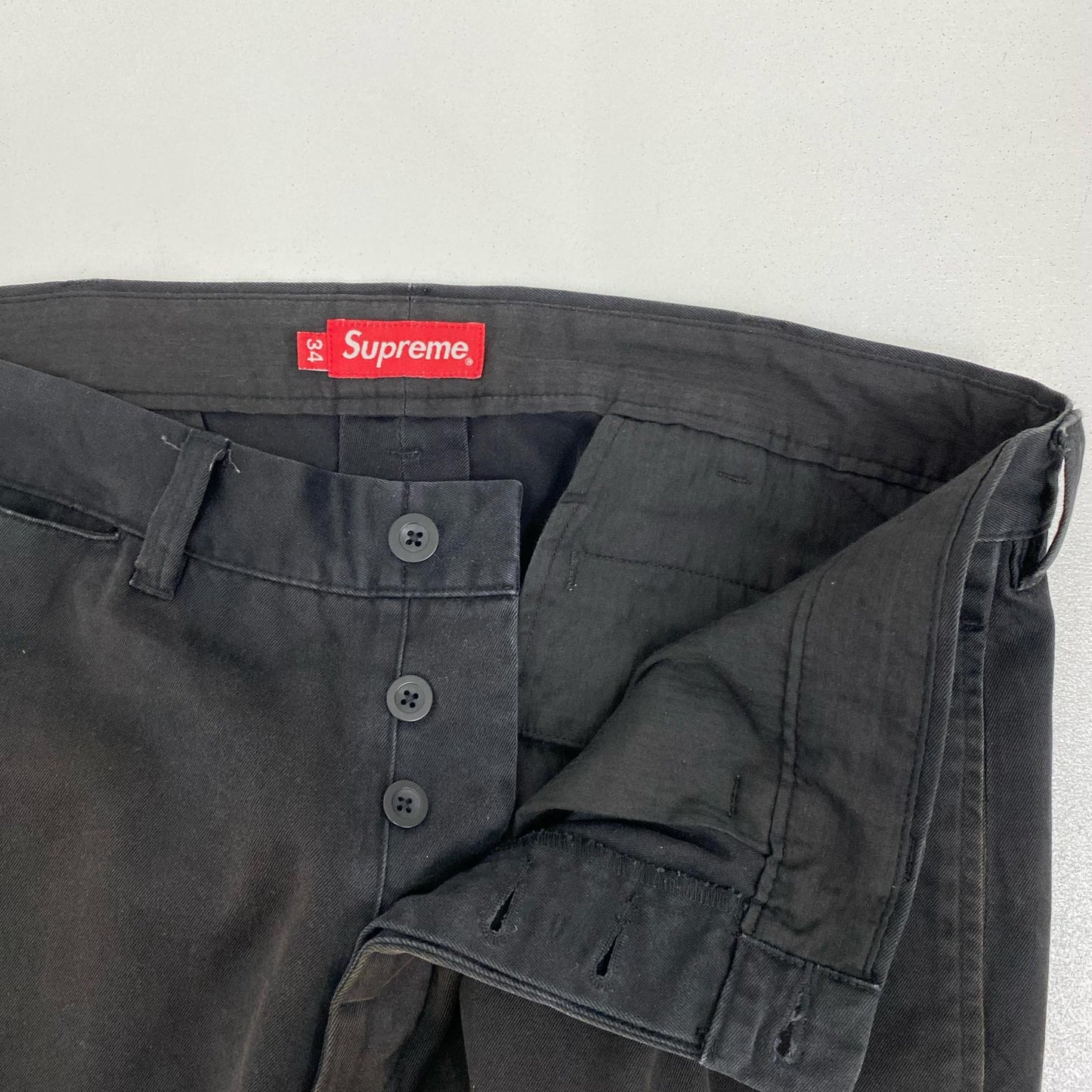Supreme | シュプリーム pin up chino pant パンツ ブラック 34サイ パンツ ブラック サイズ：34【加古川店】