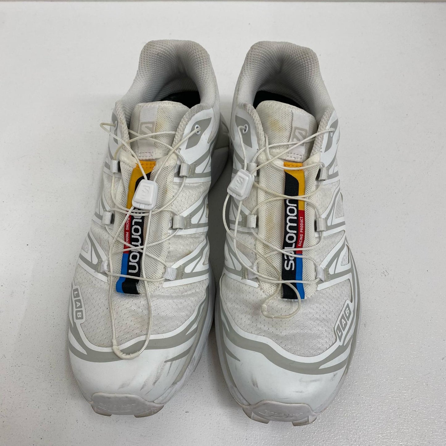 【中古】SALOMON | サロモン XT-6 スニーカー 412529 ホワイト 27.5cm【加古川店】