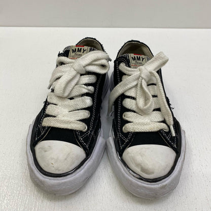 【中古】MIHARA YASUHIRO | ミハラヤスヒロ PETERSON LOW CANVAS スニーカー A01FW702 ブラック【加古川店】