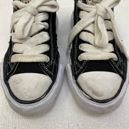 【中古】MIHARA YASUHIRO | ミハラヤスヒロ PETERSON LOW CANVAS スニーカー A01FW702 ブラック【加古川店】