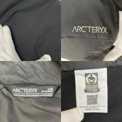 【中古】ARC'TERYX | アークテリクス Atom Hoody その他アウター X000009556 ブラック サイズ：L【加古川店】