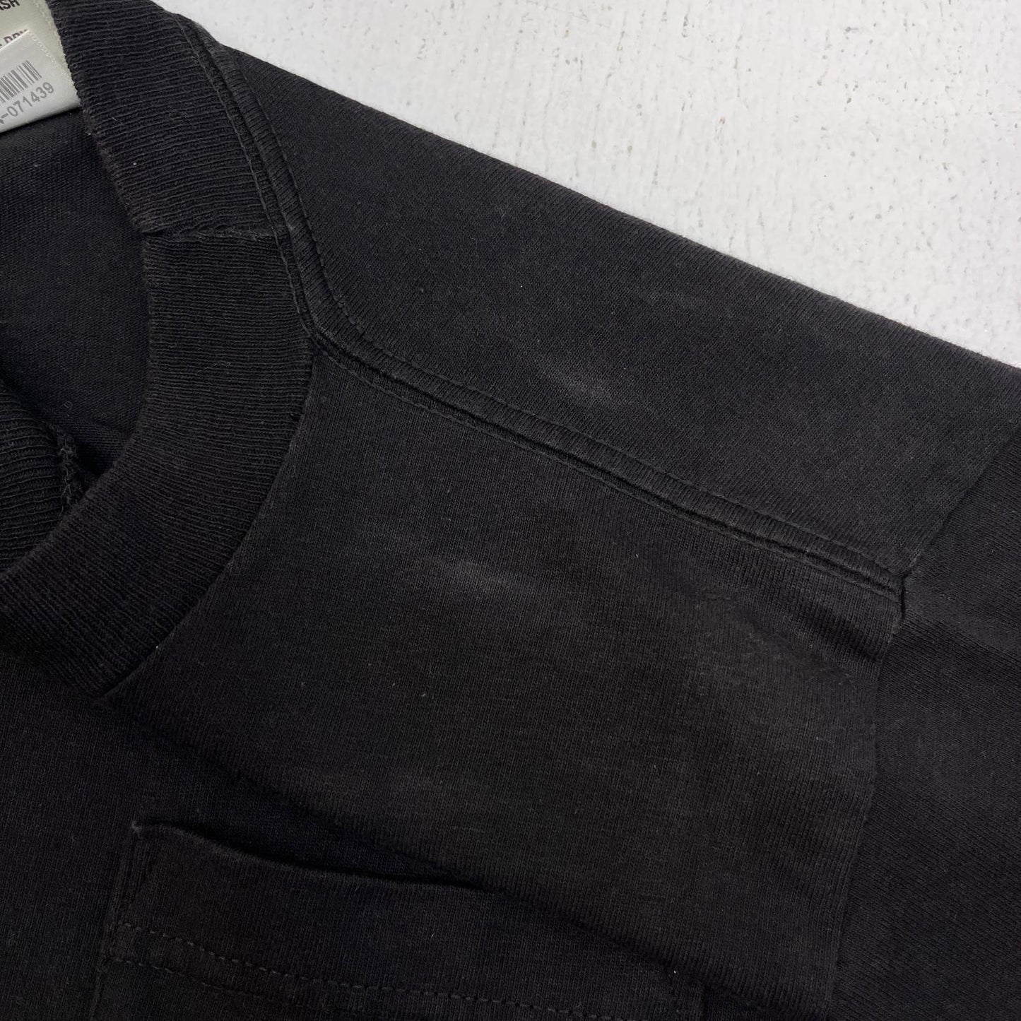 【中古】CHROME HEARTS | クロムハーツ Horseshoe Back Scroll Label 国内正規品 半袖Ｔシャツ 2212-304-0665 ブラック サイズ：S【加古川店】