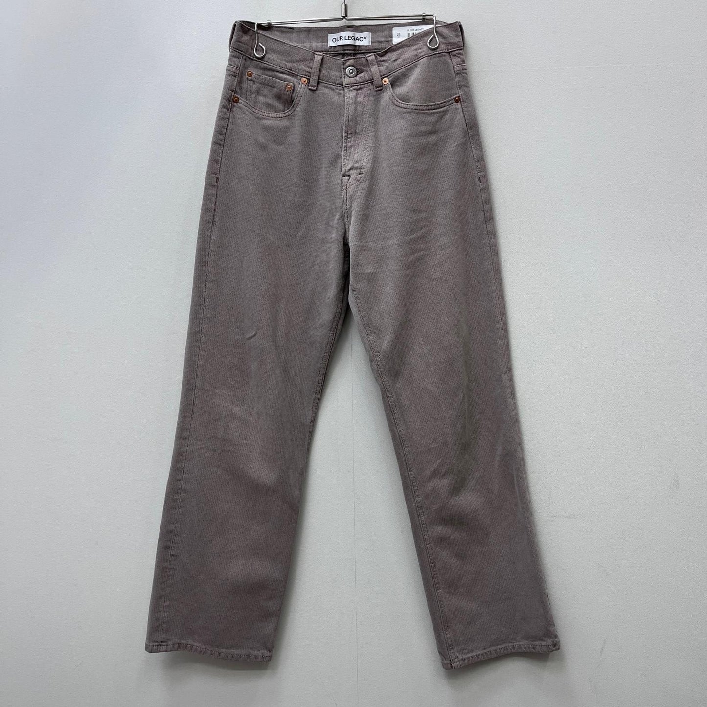 【中古】Our Legacy | アワーレガシー THIRD CUT Pink Cast Chain Twill パンツ M2245TP サイズ：28【加古川店】