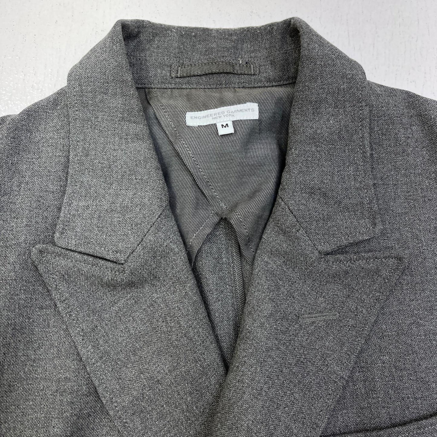 【中古】Engineered Garments | エンジニアードガーメンツ DOUBLE BRESTED BLAZER その他アウター グレー サイズ：M【加古川店】