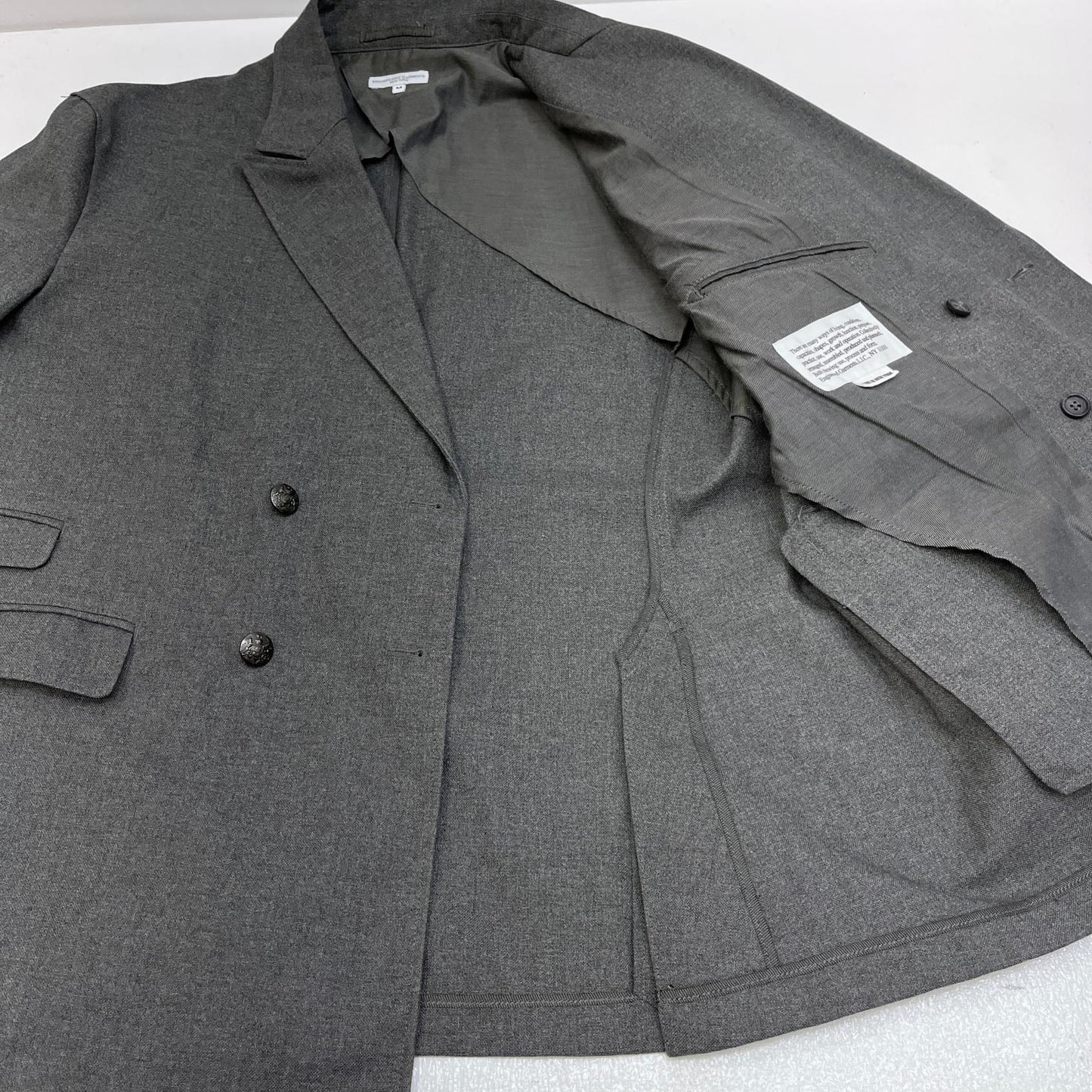 【中古】Engineered Garments | エンジニアードガーメンツ DOUBLE BRESTED BLAZER その他アウター グレー サイズ：M【加古川店】