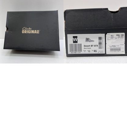 【中古】Clarks | クラークス Desert BT GTX スニーカー ブラック【加古川店】