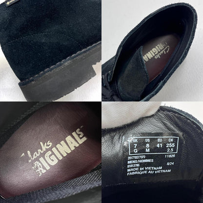 【中古】Clarks | クラークス Desert BT GTX スニーカー ブラック【加古川店】