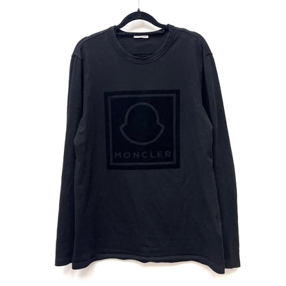 【中古】MONCLER | モンクレール MAGLIA 国内正規品 長袖Ｔシャツ G20918D00002 ブラック サイズ：M【加古川店】
