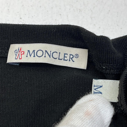 【中古】MONCLER | モンクレール MAGLIA 国内正規品 長袖Ｔシャツ G20918D00002 ブラック サイズ：M【加古川店】