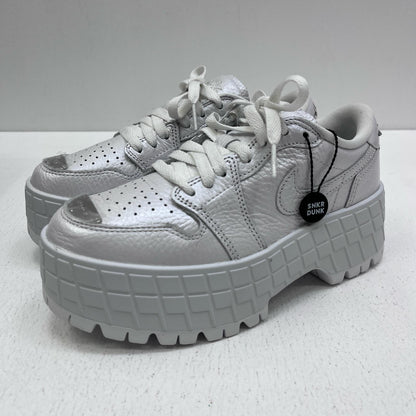 【中古】NIKE | ナイキ Women's Air Jordan 1 Brooklyn Low スニーカー HF3184-100 ホワイト 23cm【加古川店】