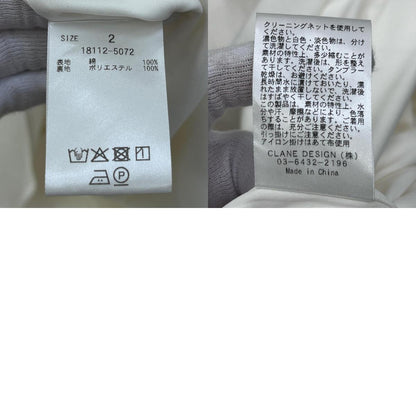 【中古】CLANE | クラネ ワンピース 18112-5222 ホワイト サイズ：2【加古川店】
