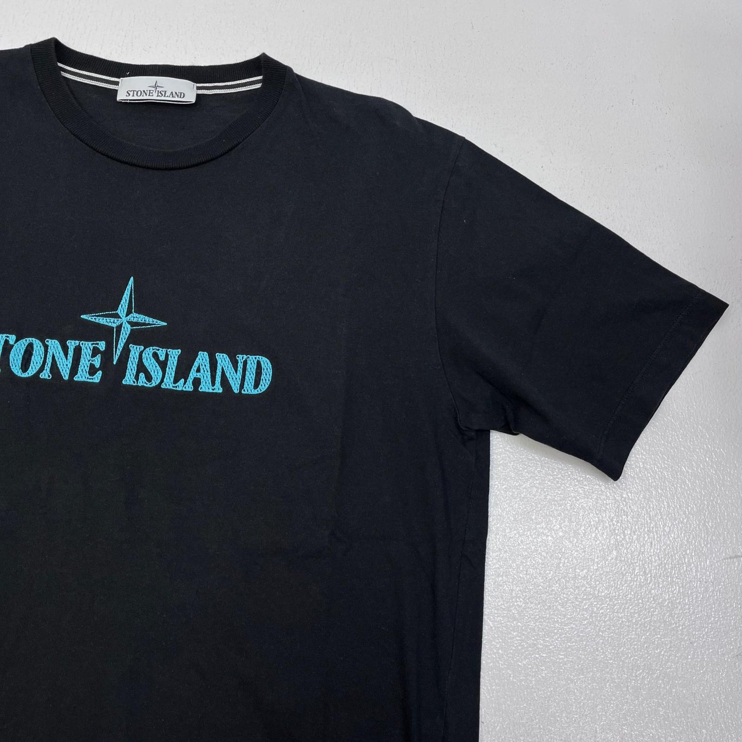 【中古】STONE ISLAND | ストーンアイランド 半袖Ｔシャツ 781521579 ブラック サイズ：L【加古川店】