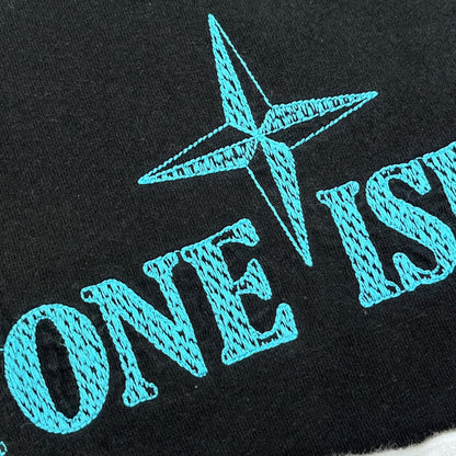 【中古】STONE ISLAND | ストーンアイランド 半袖Ｔシャツ 781521579 ブラック サイズ：L【加古川店】
