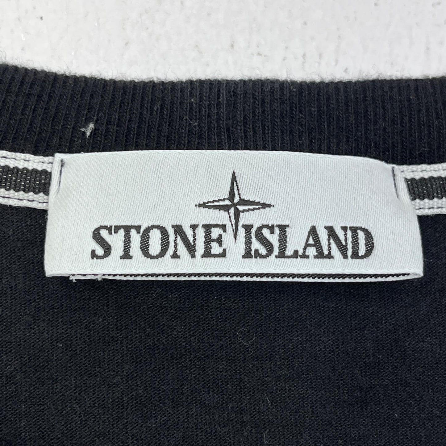 【中古】STONE ISLAND | ストーンアイランド 半袖Ｔシャツ 781521579 ブラック サイズ：L【加古川店】