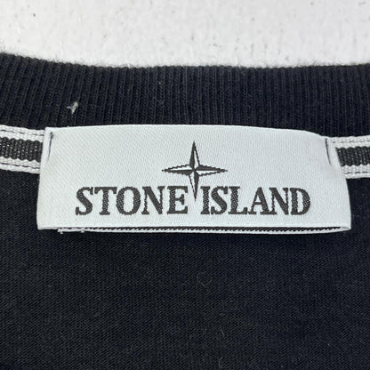 【中古】STONE ISLAND | ストーンアイランド 半袖Ｔシャツ 781521579 ブラック サイズ：L【加古川店】