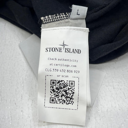 【中古】STONE ISLAND | ストーンアイランド 半袖Ｔシャツ 781521579 ブラック サイズ：L【加古川店】