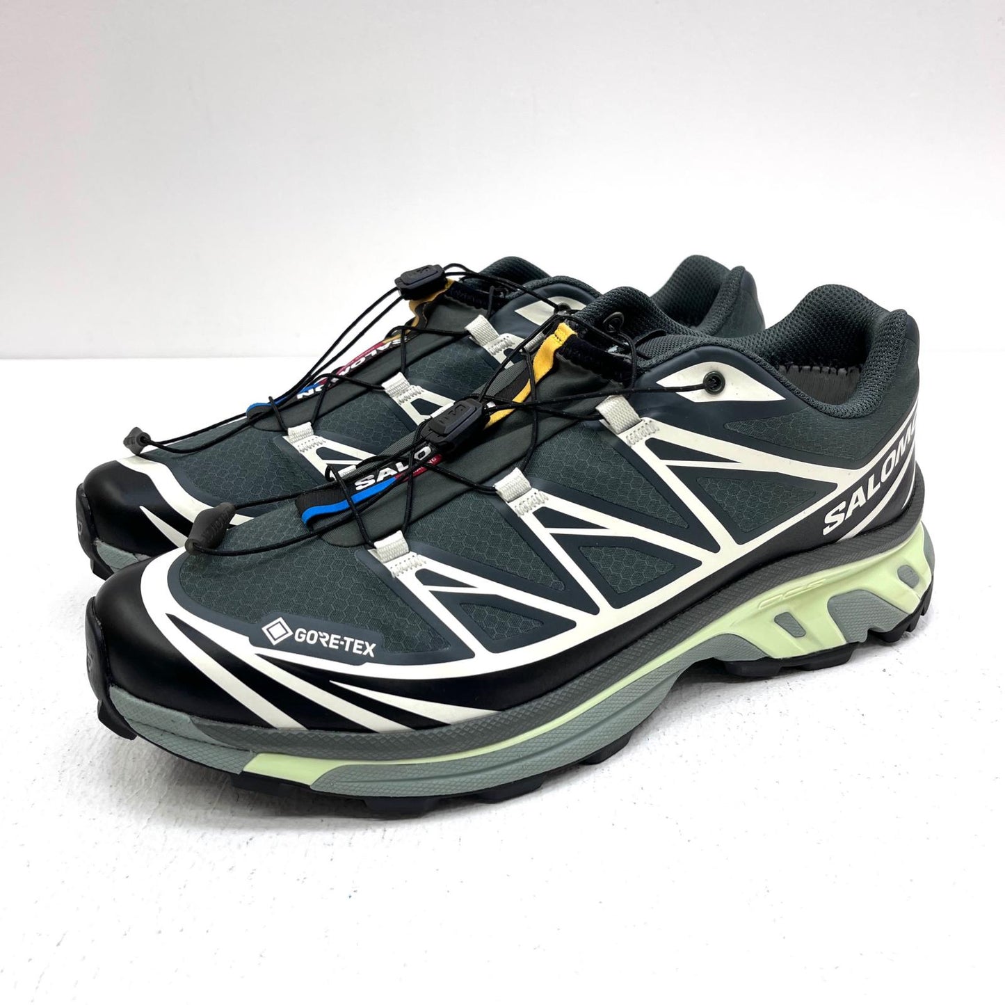 【中古】SALOMON | サロモン xt-6 gtx スニーカー 475813 オリーブ 28cm【加古川店】