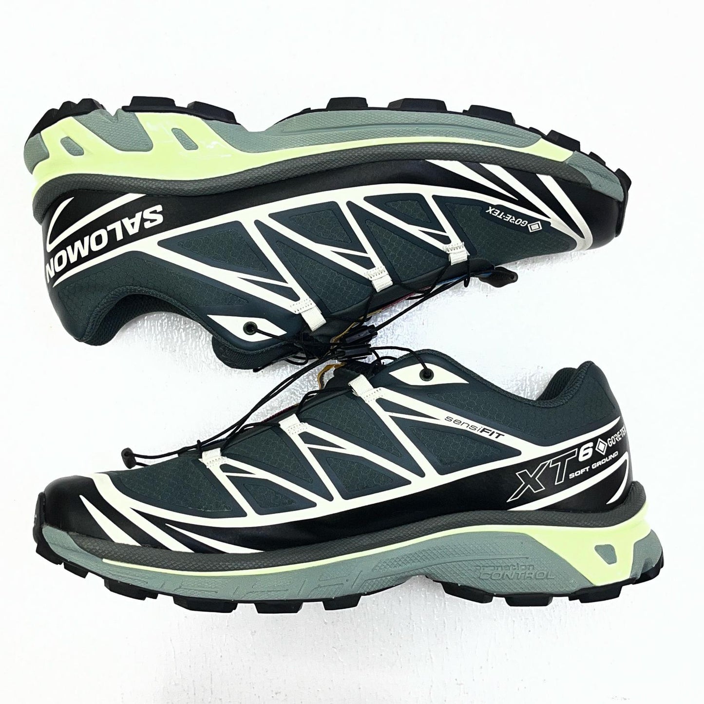 【中古】SALOMON | サロモン xt-6 gtx スニーカー 475813 オリーブ 28cm【加古川店】