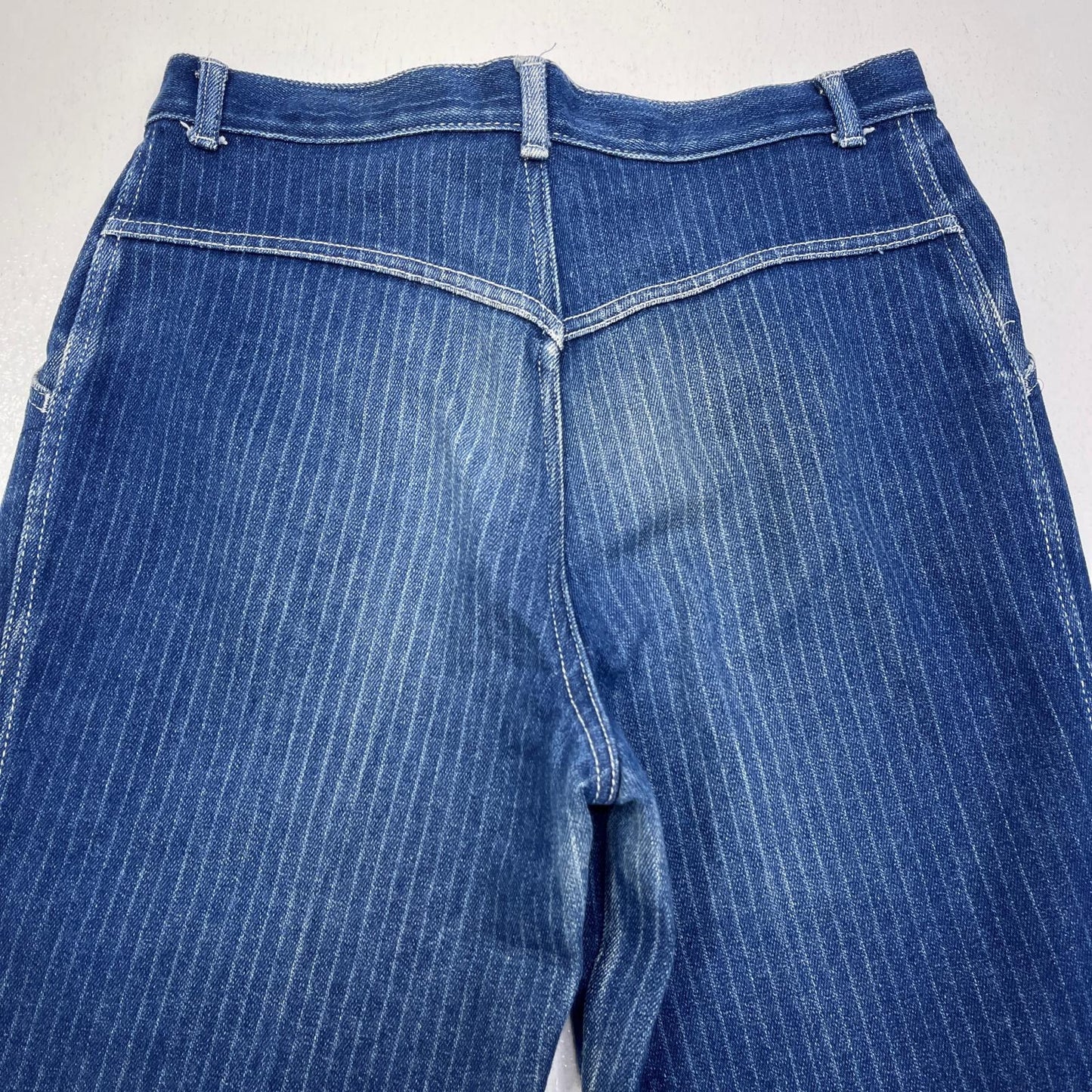 【中古】 A STOCKTON OF DALLAS High Waisted Denim デニムパンツ B-496 インディゴ【加古川店】