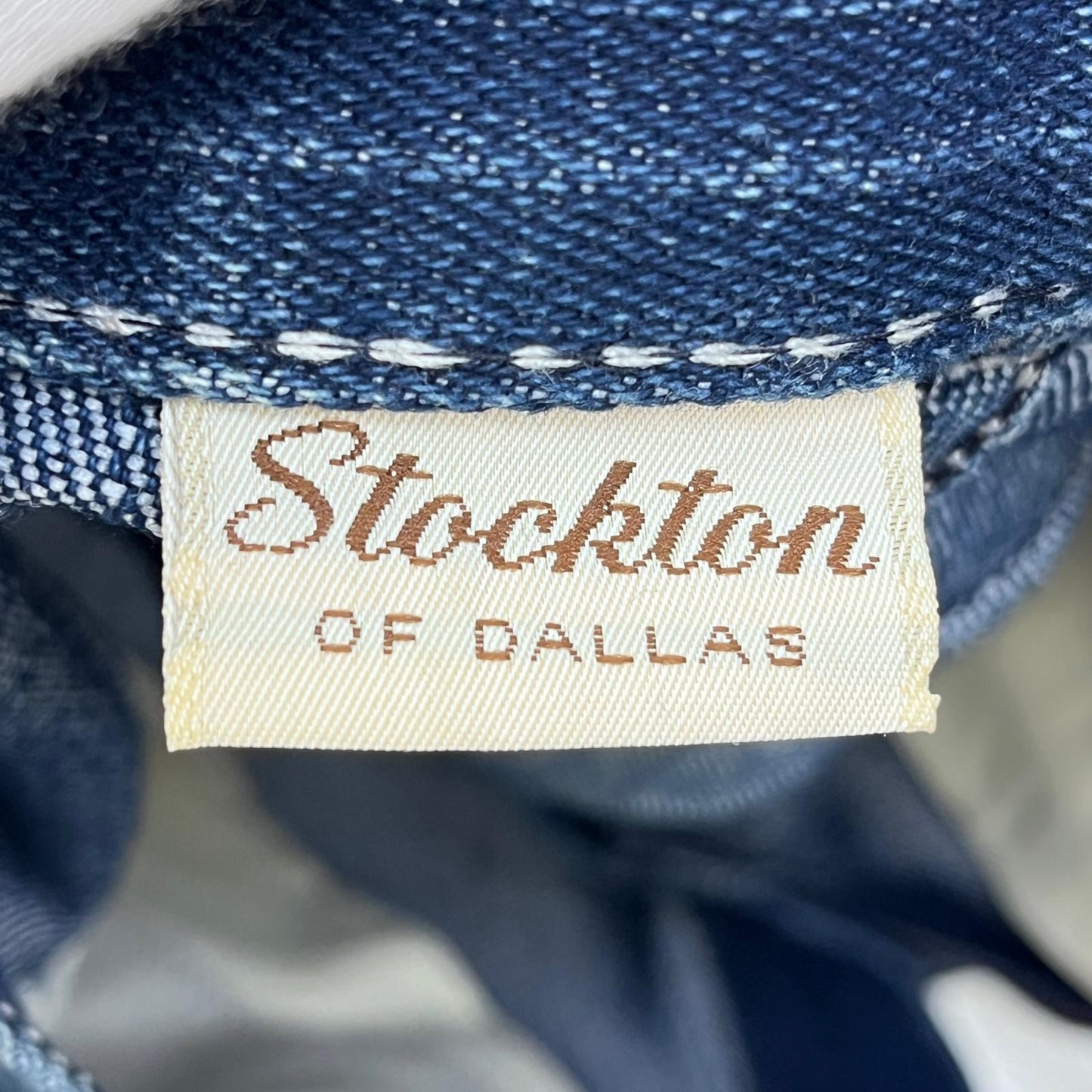 【中古】 A STOCKTON OF DALLAS High Waisted Denim デニムパンツ B-496 インディゴ【加古川店】
