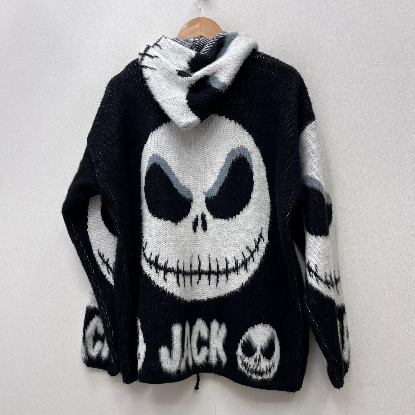 【中古】 'JACK' ｼｬｷﾞｰﾆｯﾄｼﾞｯﾌﾟﾊﾟｰｶｰ RUMINAHUI パーカー ブラック サイズ：L【加古川店】