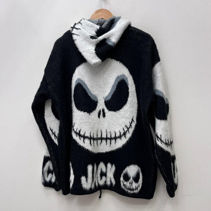 【中古】 'JACK' ｼｬｷﾞｰﾆｯﾄｼﾞｯﾌﾟﾊﾟｰｶｰ RUMINAHUI パーカー ブラック サイズ：L【加古川店】