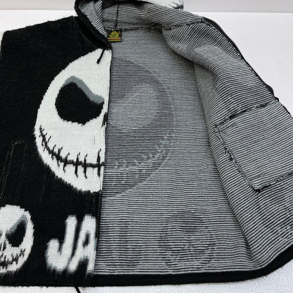 【中古】 'JACK' ｼｬｷﾞｰﾆｯﾄｼﾞｯﾌﾟﾊﾟｰｶｰ RUMINAHUI パーカー ブラック サイズ：L【加古川店】