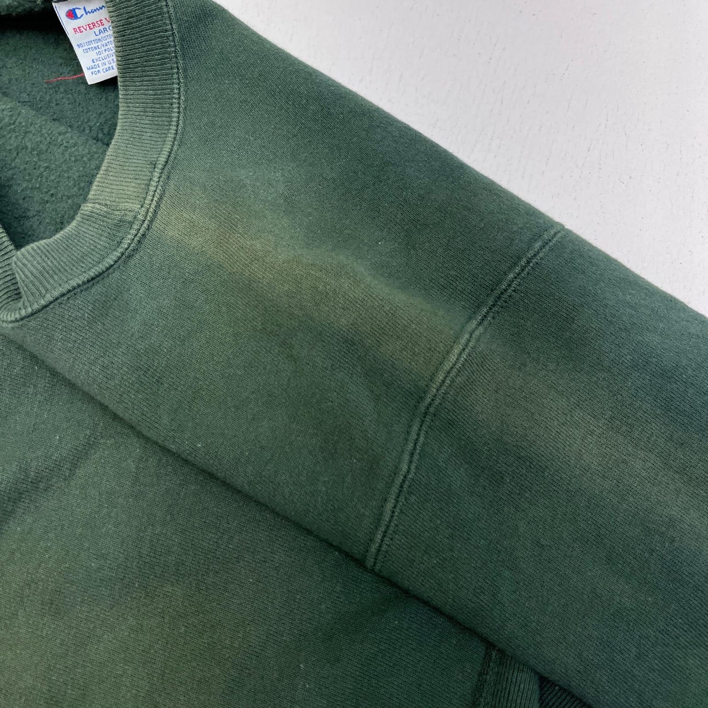 【中古】Champion | チャンピオン REVERSE WEVE 90s スウェット グリーン サイズ：L【加古川店】