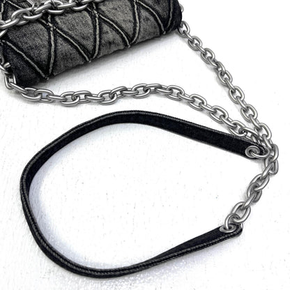 【中古】DIESEL | ディーゼル CHARM-D WALLET STRAP ショルダーバッグ インディゴ【加古川店】