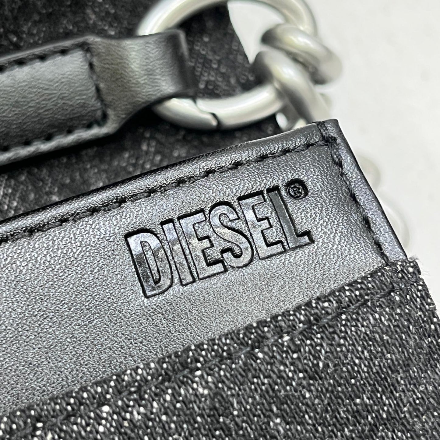 【中古】DIESEL | ディーゼル CHARM-D WALLET STRAP ショルダーバッグ インディゴ【加古川店】