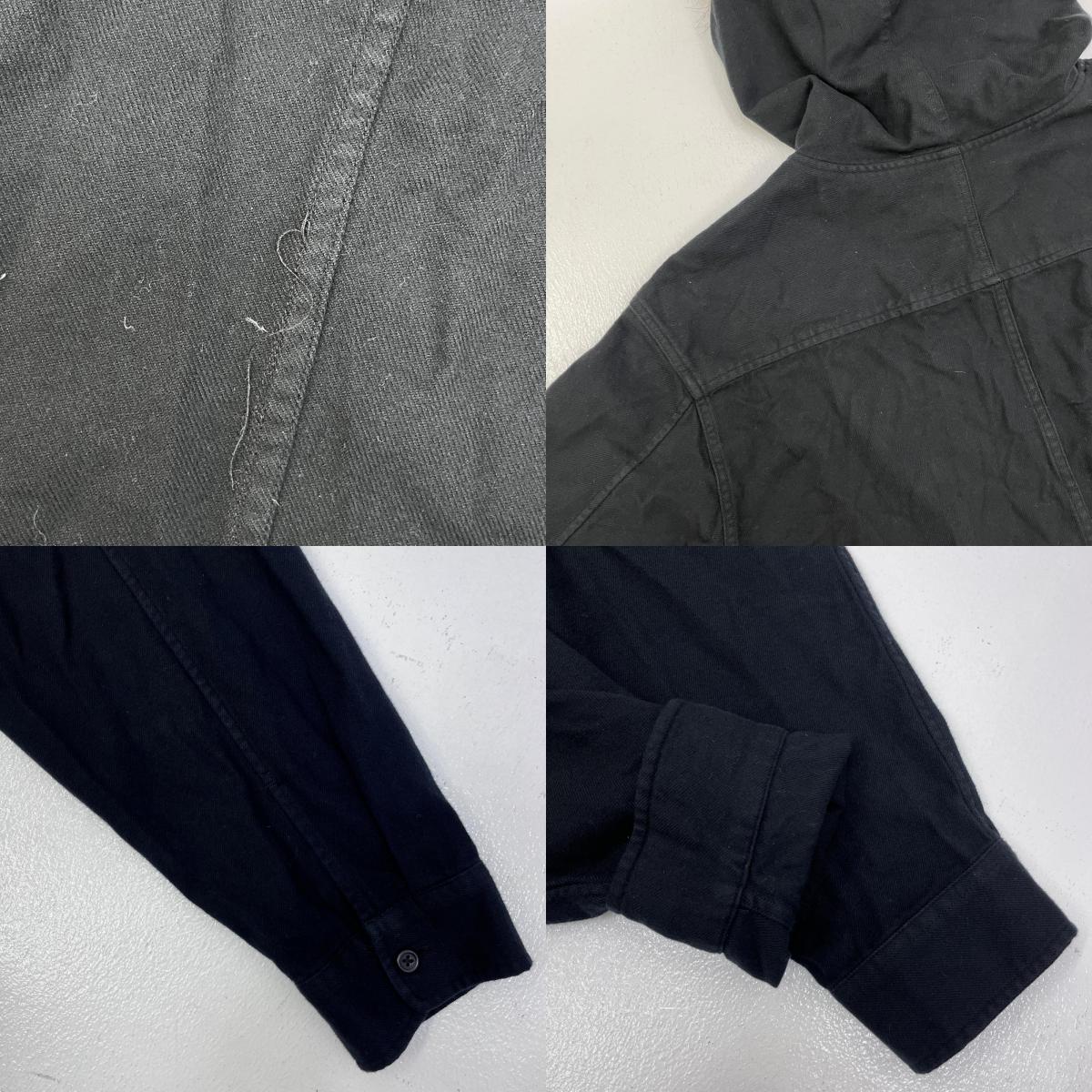 Supreme | シュプリーム Fur Trim Flannel Hooded 長袖パーカー Lサイズ ブラック 24FW パーカー ブラック サイズ：L
