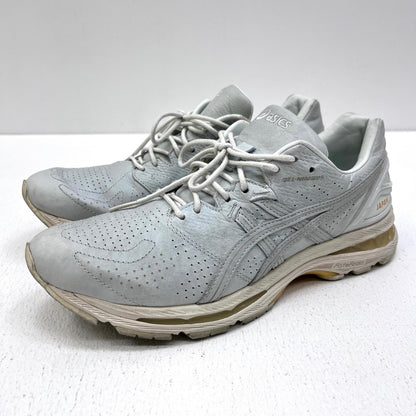 【中古】asics | アシックス Gel-Nimbus 20 MIJ Leather Arctic Blue スニーカー 1201a197 グレー 27cm【加古川店】