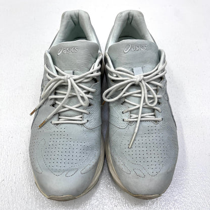 【中古】asics | アシックス Gel-Nimbus 20 MIJ Leather Arctic Blue スニーカー 1201a197 グレー 27cm【加古川店】