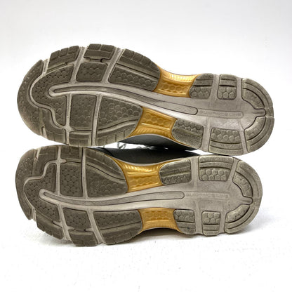 【中古】asics | アシックス Gel-Nimbus 20 MIJ Leather Arctic Blue スニーカー 1201a197 グレー 27cm【加古川店】
