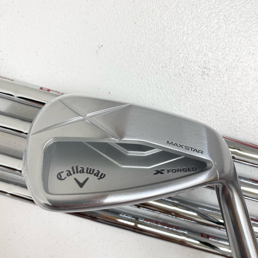 【ゴルフ用品】 Callaway | キャロウェイ X FORGED MAX STAR(2025) 5本ｾｯﾄ 6-9.P N.S.PRO MODEUS3 フレックスS【加古川店】