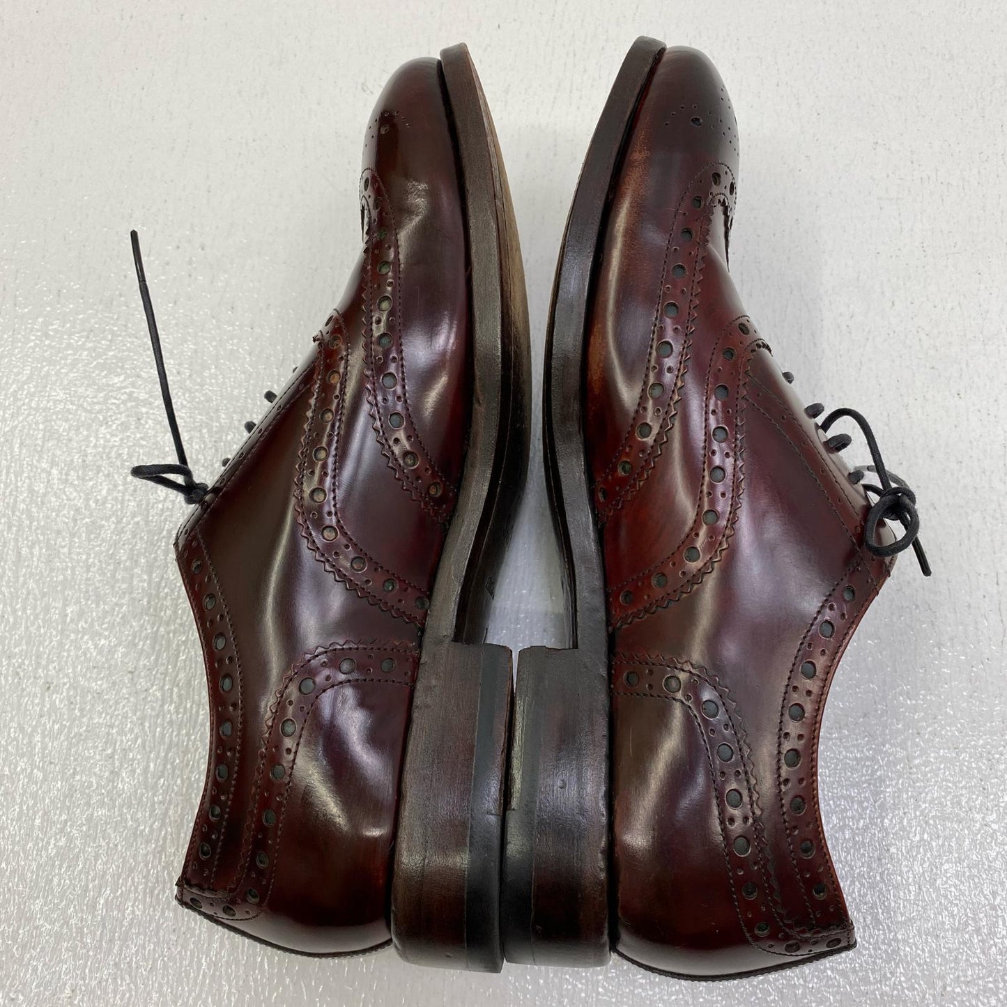 【中古】Paul Smith | ポール・スミス ウイングチップシューズ スニーカー 440343 ボルドー/バーガンディー 26cm【加古川店】