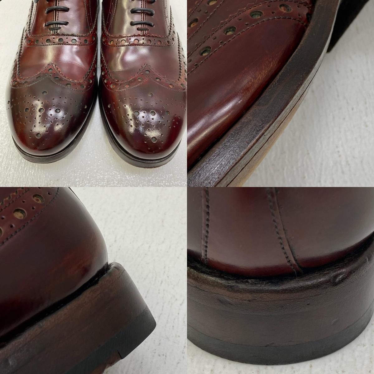 【中古】Paul Smith | ポール・スミス ウイングチップシューズ スニーカー 440343 ボルドー/バーガンディー 26cm【加古川店】