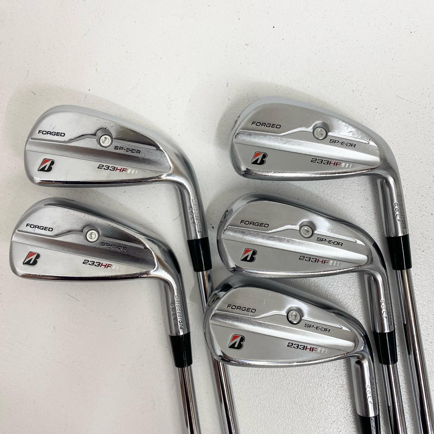 【中古】【ゴルフ用品】 BRIDGESTONE | ブリヂストン 233HF (2023)ｱｲｱﾝ5本ｾｯﾄ 6~9,P KBS TOUR 120 フレックス不明【加古川店】