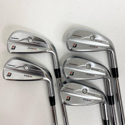 【中古】【ゴルフ用品】 BRIDGESTONE | ブリヂストン 233HF (2023)ｱｲｱﾝ5本ｾｯﾄ 6~9,P KBS TOUR 120 フレックス不明【加古川店】