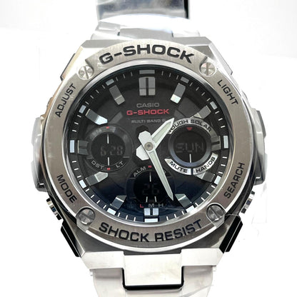 【中古】G-SHOCK | ジーショック 腕時計 GST-W110D-1AJF アナデジ表示 ソーラー電波時計 シルバー【加古川店】