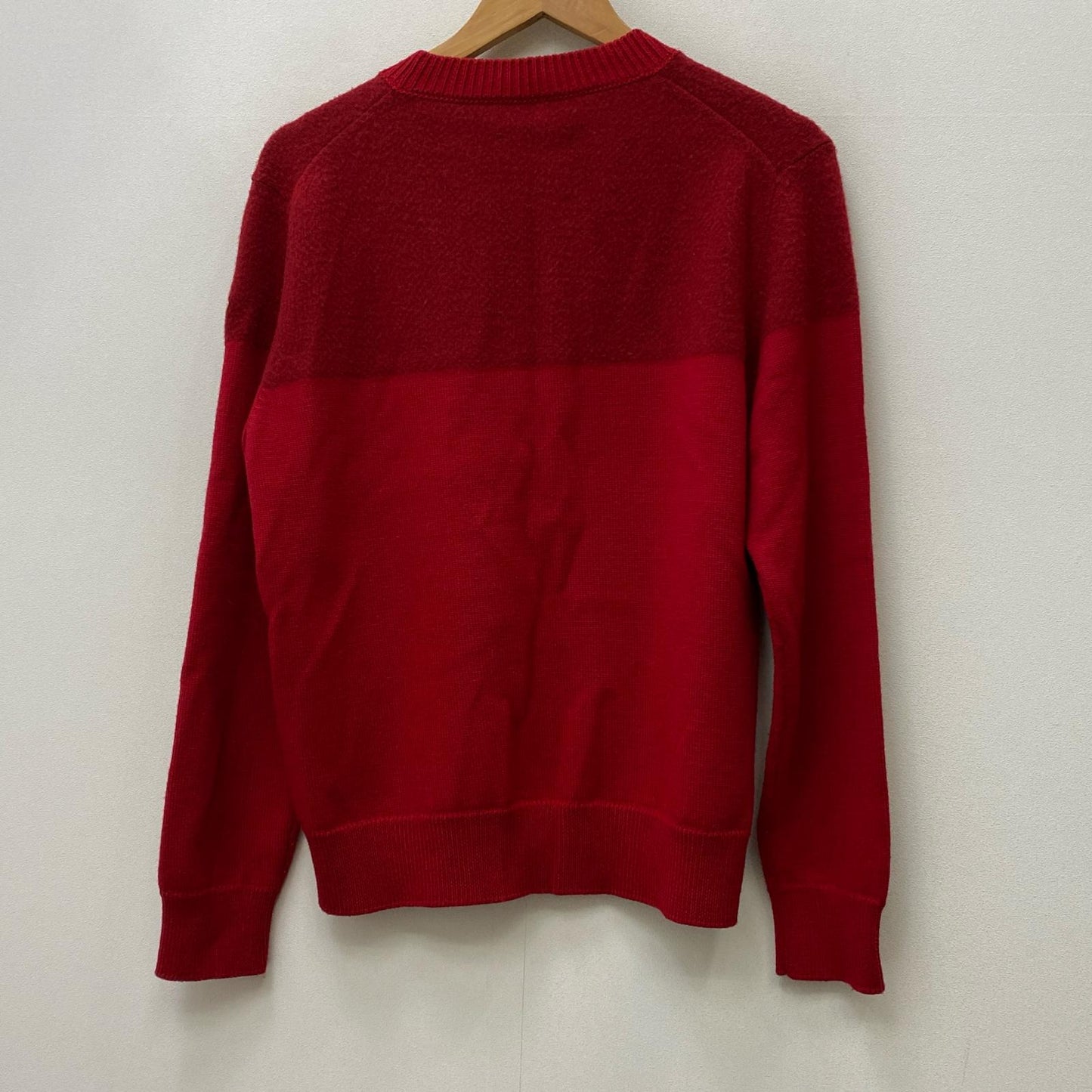 【中古】MONCLER | モンクレール ニット D20919034352 レッド サイズ：M【加古川店】
